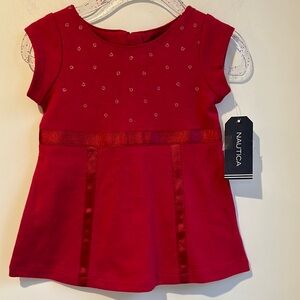 Nautica Red Kids Shirt